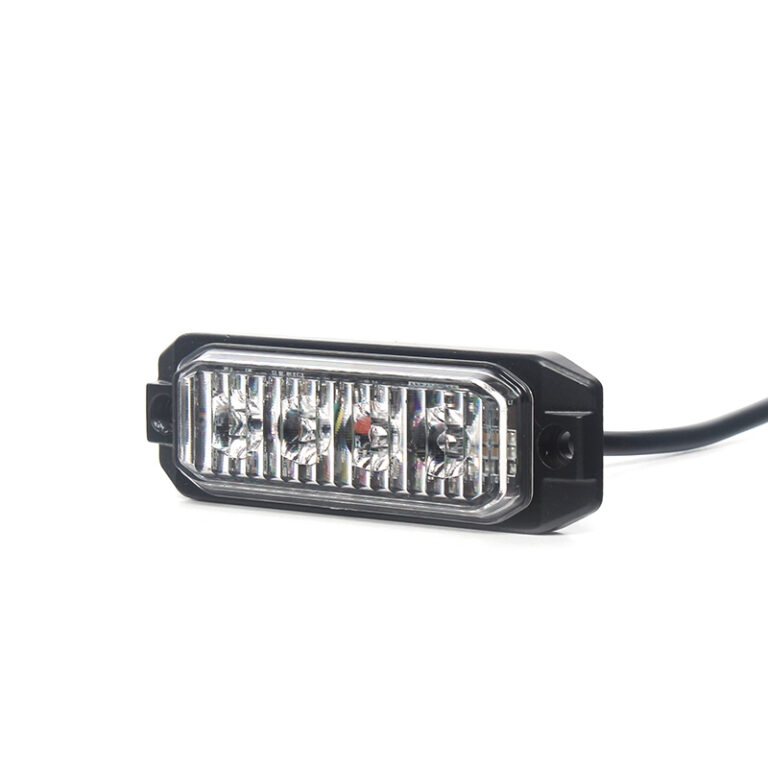 Ultra-thin ECE R65, R10, LED Directional 4 x LEDs, 12/24V, IP67,  Amber, 10 x Flash patterns - Image 2