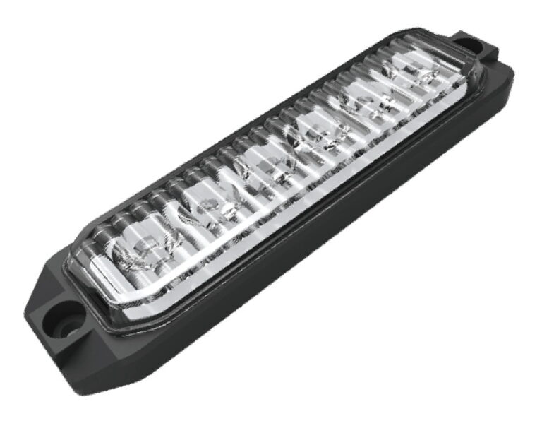 Ultra-thin ECE R65, R10, LED Directional 6 x LEDs, 12/24V, IP67,  Amber, 10 x Flash patterns - Image 4