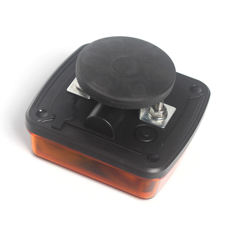 Magnetic (USB) Rechargeable Warning Light, Double Flash, Amber, Pair, 24 LEDs - Image 2