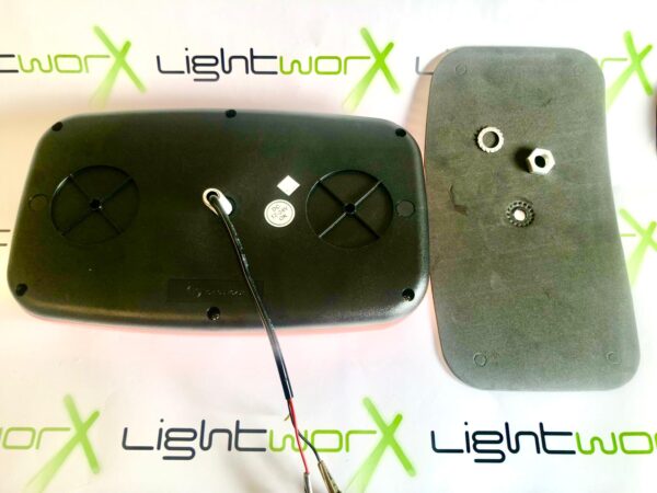 LED Minibar 12/24V, ECE R65, R10, IP56, 15 x Flash Patterns, Pole Mount, Amber Lens, Amber Light - Image 6